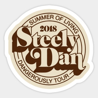 Steely Dan - Summer Of Living Sticker